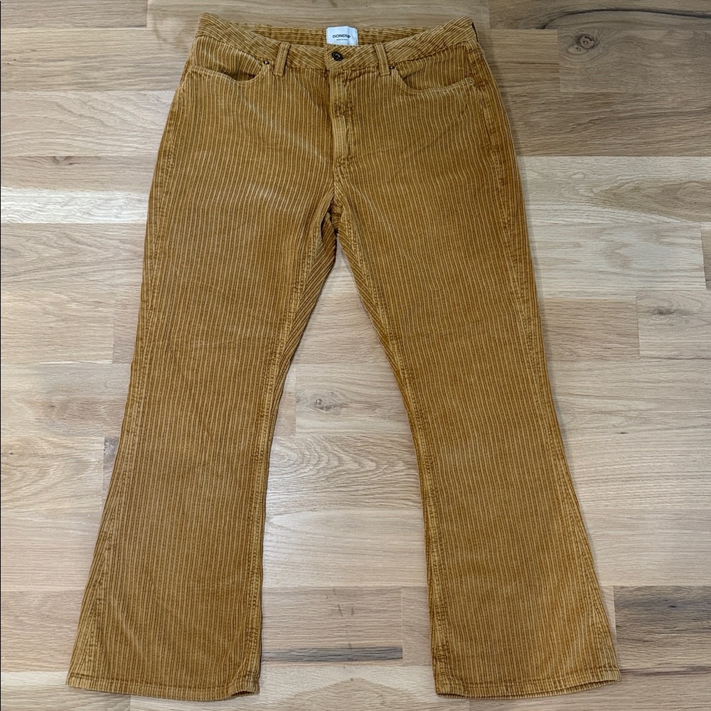 Dondup Brown Corduroy Pants Size 27